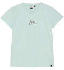 Indian Blue Jeans T-shirt - Blue Glow w. Print