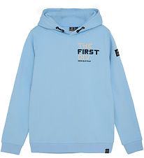 Indverskt Blue Jeans Hettupeysa - Blue Bell