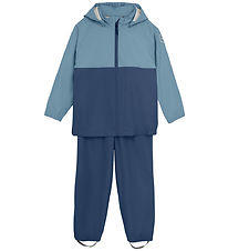 Color Kids Rainwear - PU - Faded Denim