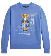 Polo Ralph Lauren Sweatshirt - Blau m. Kuscheltier