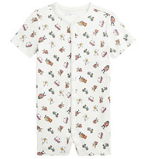 Polo Ralph Lauren Sommeranzug - Weiß m. Print