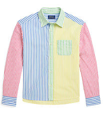 Polo Ralph Lauren Skyrta - Fun - Marglitað M. Rendur