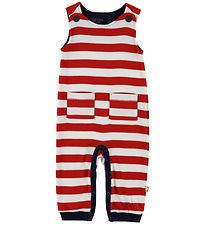 Katvig Overalls - Red/White Striped