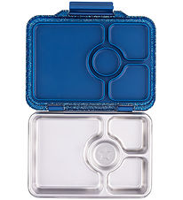 Yumbox Lunchbox w. 4 Rum - Bento Steel - Twilight Glitter