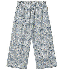 Wheat Trousers - Liza - Blue Summer Flowers