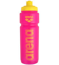 Arena Water Bottle - Sport Bottle - Pink/Yellow