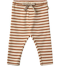 Wheat Trousers - Manfred - Warm Caramel Stripe