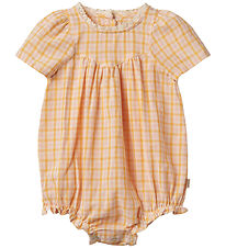 Wheat Summer Romper - Margit - Yellow Check