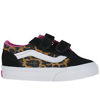 Vans Schoenen - Old Skool V Leopard Pop - Zwart/Multi