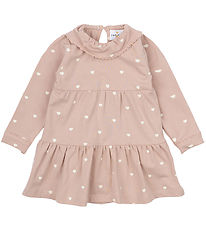 The New Siblings Bodysuit w. Skirt l/s - TnsbNova - Adobe Rose w
