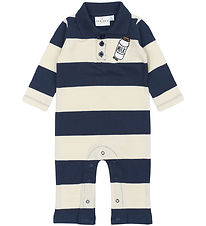 The New Siblings Strampler - TnsbNoah - Mood Indigo Striped