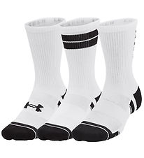 Under Armour Sokkar - 3 Pakki - Hvítur/Svart