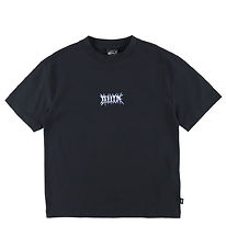 Quiksilver T-shirt - Mercury Chrome Lightning - Black w. Print