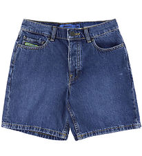 DC Jeansshorts - Worker Ausgebeult - Stone Indigo