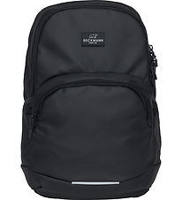 Beckmann Skólataska - Sport Junior - Black Coated - Svart