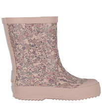 Wheat Rubber Boots - Muddy - Powder Flower Meadow