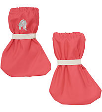 CeLaVi Outdoor Footies w. Fleece - PU - Cayenne