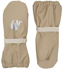 CeLaVi Fäustlinge m. Fleece - PU - White Pepper
