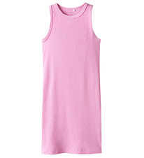 Name It Klänning - Rib - Slim - Noos - NkfNakal - Rosa Frosting