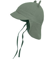 Huttelihut Legionnaire Hat - Muslin - Lily Pad w. Ears