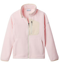 Columbia Fleece Jacket - Fast Trek IV - Satin Pink/Chalk