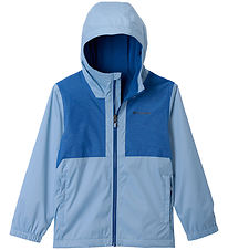 Columbia Regenjacke m. Fleece - Rainy Trails II - Ripple Blue