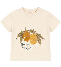 Konges Sløjd T-Shirt - Famo - Mandelmilch