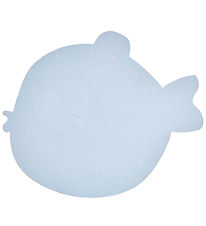 OYOY Shower Mat - Silicone - Little Finn - Dusty Blue