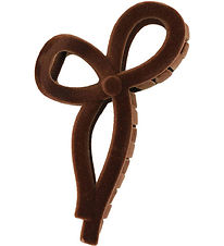 By Stær Hárklemmur - Merina Velúr - 13 cm - Stór - Brúnt