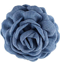By Stær Hair Clip - Daisy - 8 cm - Little - Denim