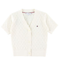Tommy Hilfiger Cardigan - Hekl - Ivory Petal