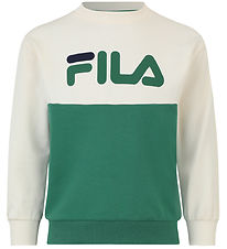 Fila Sweatshirt - Leysin - Antique White/Fir