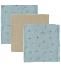 Name It Muslinfiltar - 3-pack - NbnoHappy - Celestial Blue
