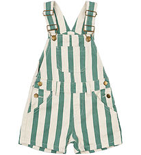 The New Siblings Overalls - TnstNewman - Bottle Green Striped