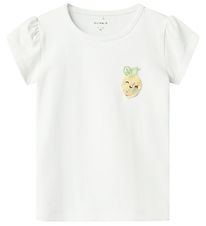 Name It Stuttermabolur - NmfFerdorar - Bright White