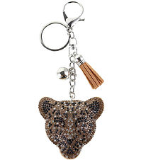 By Stær Keychain - Leopard - Brown