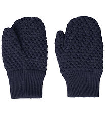 MP Mittens - Wool/Cotton - Oslo - Navy
