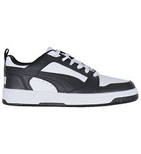 Puma Shoes - Rebound V6 Lo Jr - White/Black