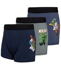 LEGO® Ninjago Boxers - LWAgan - 3-Pack - Dark Navy