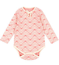 Konges Sløjd Bodysuit l/s - Rib - Ella - Lacy Rose