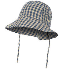 Konges Sløjd Sun Hat - Kim - Captains Blue Check