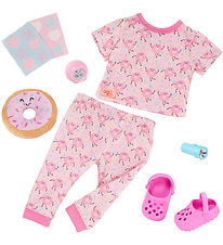 Our Generation Puppenkleidung - Deluxe Pyjamas Donut