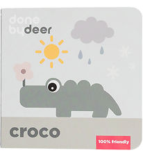 Done by Deer Cardboard book - Croco - Color mix