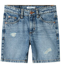 Name It Shorts - Noos - NkmSilas - Medium+ Blue Denim