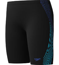 Speedo Zwemslips - Plastisol Placement Jammer - Zwart m. Blauw