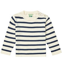 FUB Blouse - Ecru/Dark Navy