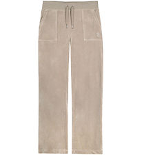 Juicy Couture Velours Hosen - Teil Strahl - String