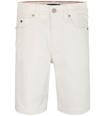 Tommy Hilfiger Shorts - Denim - Modern Straight - Weiß