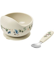 Elodie Details Bowl w. Spoon - Silicone - Fairytale Forest