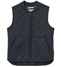 Wheat Thermo Vest - Ode - Ink
